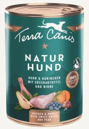 Terra Canis Naturhund Pollo e Coniglio 400 g