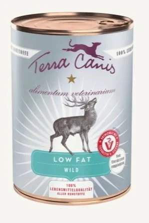 Terracanis Alivet 400g Low Fat Selvaggina - Mangime Umido per Cani