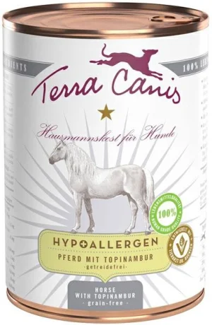 Terracanis IPOALLERGENIC 400g - Mangime Dietetico per Cane al Cavallo
