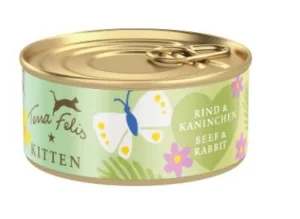 Terracanis Terra Felis Kitten Manzo e Coniglio 70 g