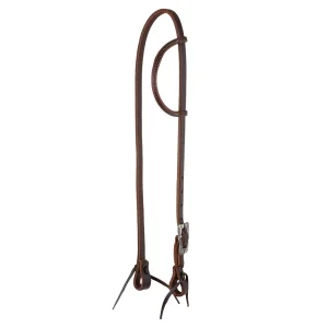 Testiera Western con Browband Singolo - Berlin Custom Leather - Unica Testa di Moro