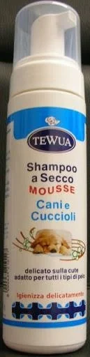 TEWUA Shampoo Mousse per Cani 200 ml