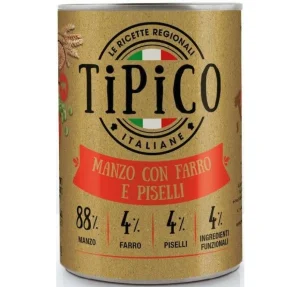 Tipico Manzo/Farro/Piselli 400g - Disugual