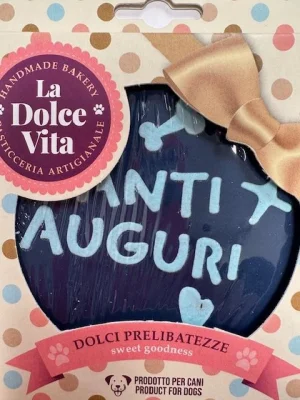 Torta di Compleanno Azzurra LEOPET 90g