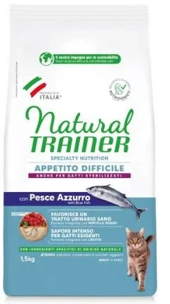 Natural Trainer Appetito Difficile Pesce Azzurro 1,5 kg