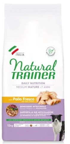 Natural Trainer Daily Nutrition Medium Mature Pollo 12 kg