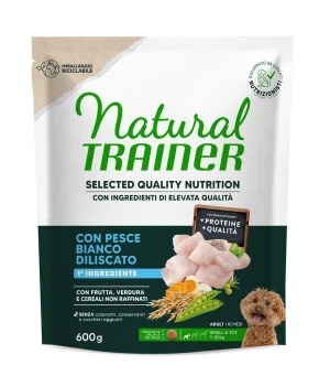 Trainer Natural Selected Quality Mini Pesce Bianco 600g
