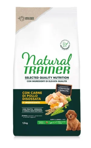 Trainer Natural Selected Quality Puppy Mini Pollo 1,5kg