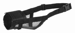 Trixie Museruola Poliestere con Rete Tg M-L CM 22-32