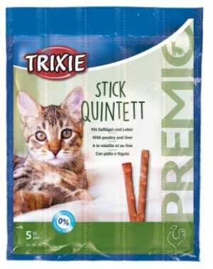 Trixie Premio Quadro-Sticks Pollo/Fegato 5xGr 5