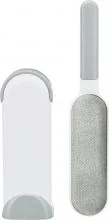 Trixie Spazzola per Tessuti con Base di Pulizia, 33 cm (bianco/grigio)