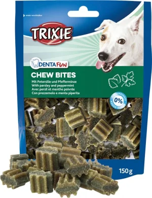 Trixie Denta Fun Chew Bites Prezzemolo & Menta 150 g