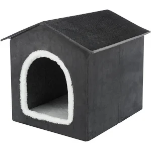 TX Livia Igloo TRIXIE - 50x50x54 cm - Grigio Scuro/Bianco