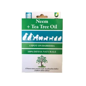 UEBER Body Guard Spot-On Duo per Cani con Olio di Neem - 4 pipette da 2 ml