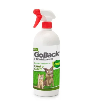 Ueber Go Back Disabituante Spray per Cani e Gatti 750 ml Citronella/Eucalipto