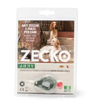 Ueber Zecko Army antizecche e pulci per cani