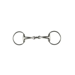 Umbria Equitazione - Filetto Oliva Inox con Olivetta (bocca curva)