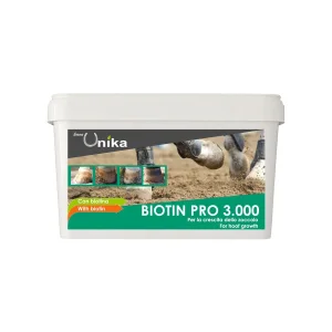 Unika Biotin Pro 3000 (1 kg) - Integratore per zoccoli