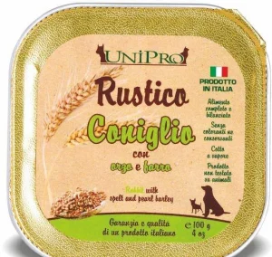 Unipro Rustico Coniglio con Orzo e Farro 32 x 100 g