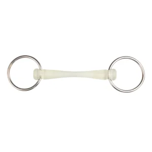 V-Plast Nova Loose Rings Bit - Morso a cannone diritto con anelli liberi