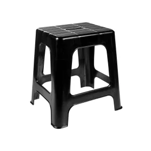 V-Plast Sgabello in plastica Black-Hot Pink