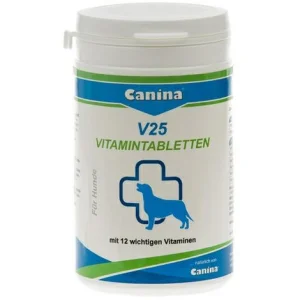 Canina V25 Tavoletti vitaminici per cane 100 g (ca. 30)