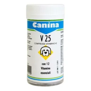 V25 60 Tavolette Integratori Canina per Cani