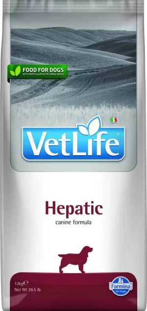 Vet Life Dog Hepatic 12 kg - Farmina