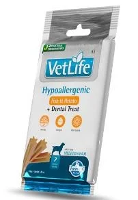 Vet Life Dog Treats Hypo Pesce/Patate 110g - Farmina