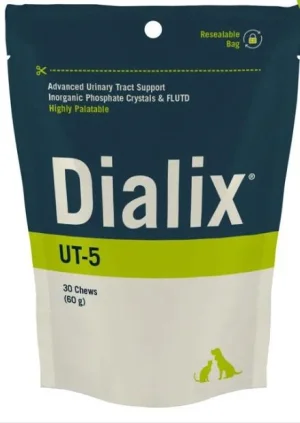 VETNOVA Dialix UT-5 30 Chews Gr 60 - Integratori per Cane