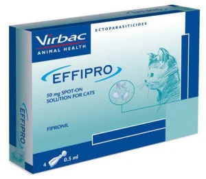 Virbac Effipro Gatto - 4 Pipette Antiparassitarie