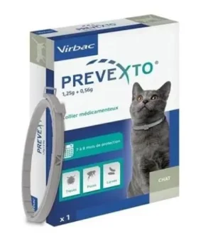 Virbac Prevexto Collare Antiparassitario per Gatti 38 cm