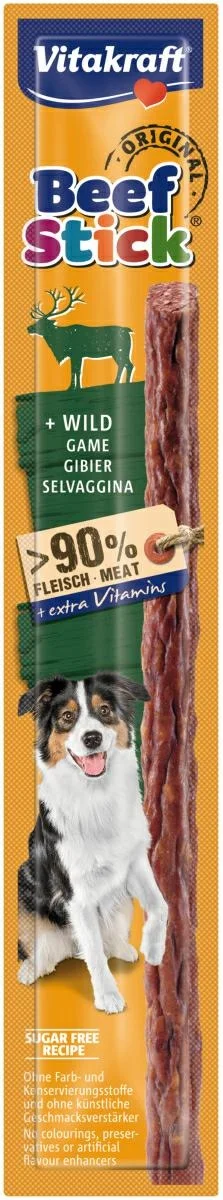 Vitakraft Beef-Stick con Selvaggina 12 g