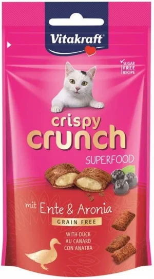 Vitakraft Crispy Crunch Superfood Anatra & Aronia 60 g