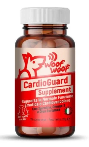 Woof Woof CardioGuard Supplement 75 compresse