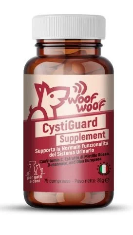 Woof Woof CystiGuard Supplement 75 compresse