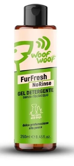 Woof Woof FurFresh NoRinse gel pesca 250 ml