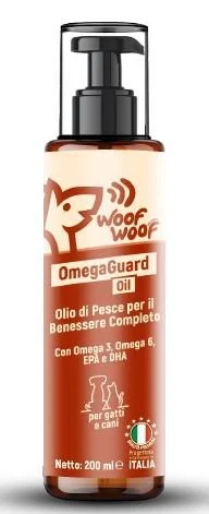 Woof Woof Omega Guard Oil 200 ml - WOOFWOOF