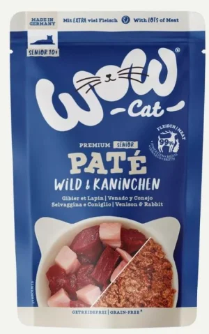 Wow Cat BST Paté Senior Selvaggina Coniglio 12 x 125g