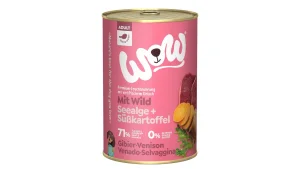 WOW Dog 400g Selvaggina - Mangime Umido per Cani