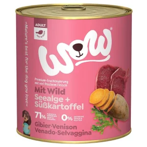 WOW Dog Gr 800 Selvaggina - Cibo Umido per Cani