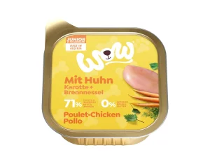 WOW Dog Junior - 150g Pollo - Mangime Umido per Cani