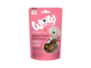 Wow Dog Soft Cubes Gr 150 Selvgicina/Mela