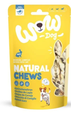Wow Orecchie di Coniglio 120g - Snack per Cani