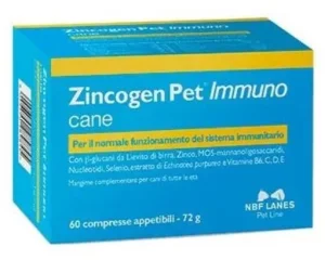 ZincoGen Pet Immuno 60 Cpr Cane - NBF