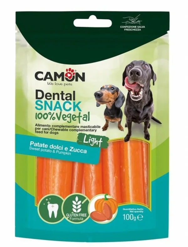 Camon Pumpkin Pipe 100g - Snack per Cani