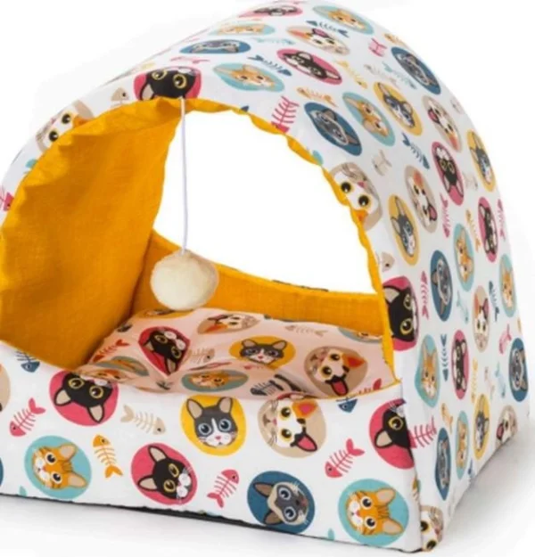 Cuccia Tenda Gatto LEO - LEOPET