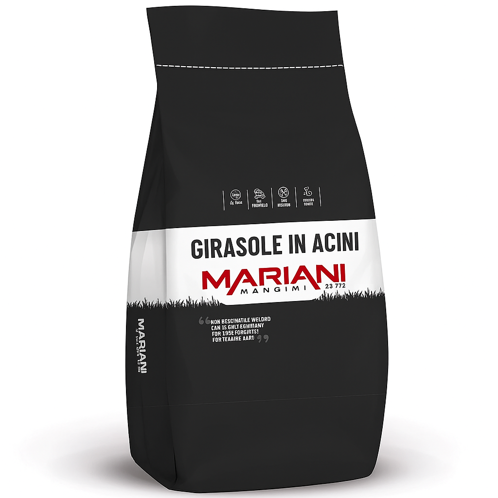 Girasole intero per polli e galline