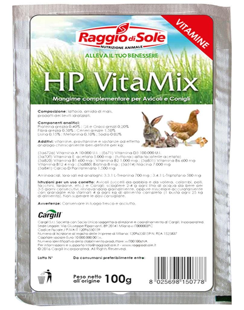 HP VitaMix Integratore Vitamine Avicoli e Conigli 100 g
