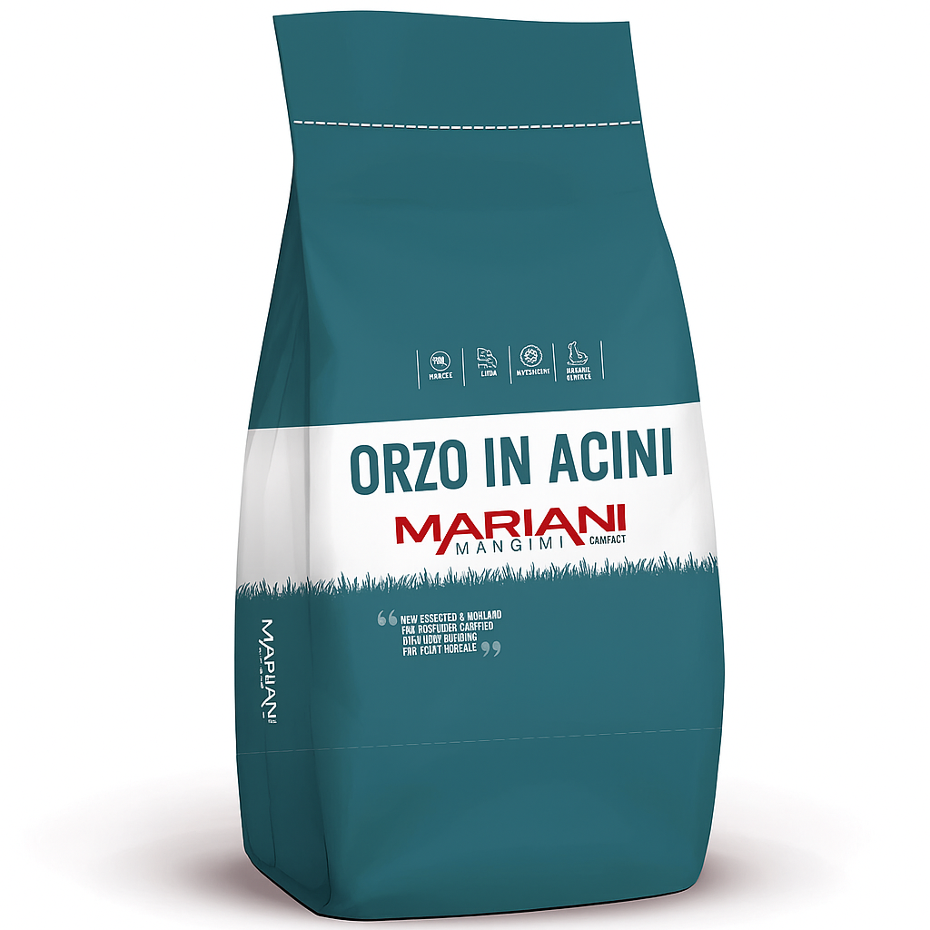 Orzo intero in acini per Polli e Galline